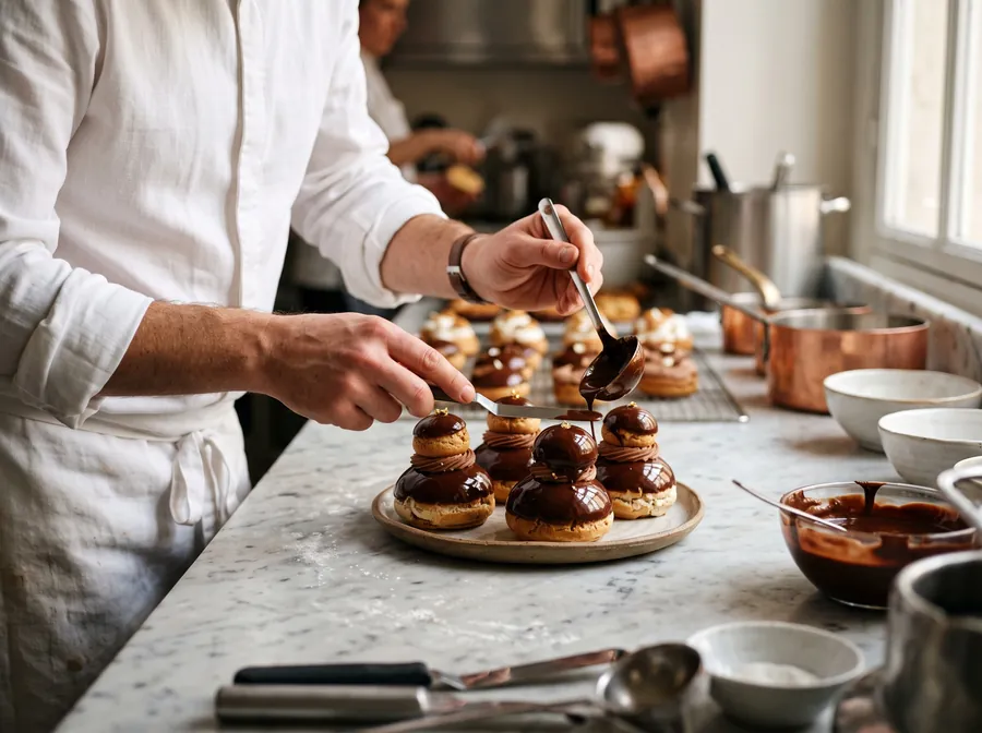 Christophe Michalak at work