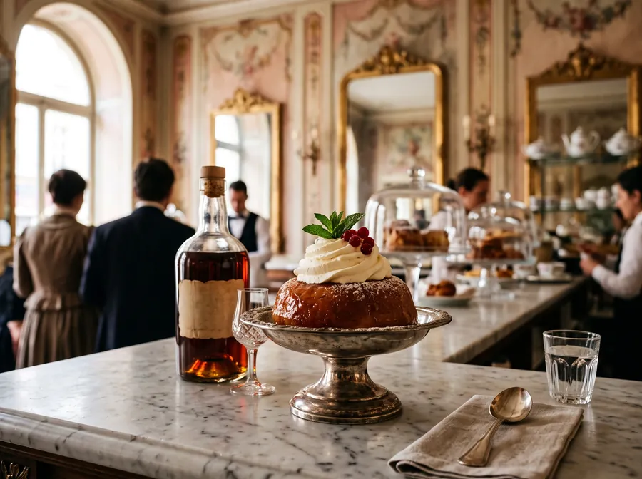 The baba au rhum