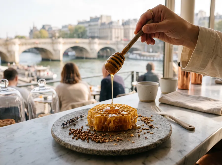 The honey dessert