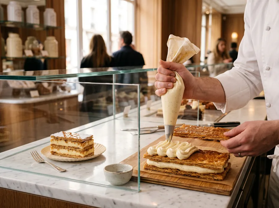 The mille-feuille à la minute