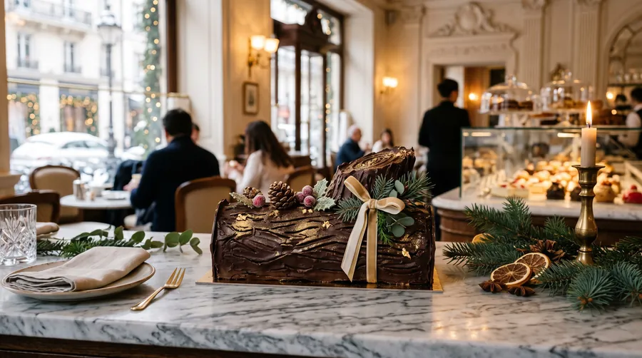 The Christmas logs of 2026: what the palaces are building