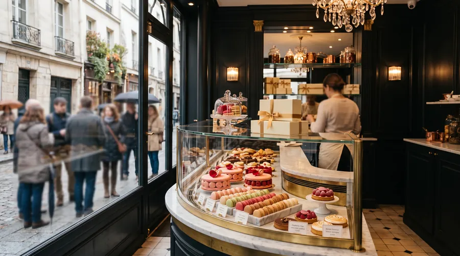 Pierre Hermé, rue Bonaparte, Boutique in Paris