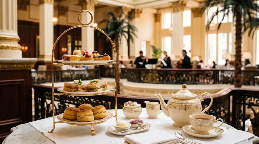 The Lobby, The Peninsula Hong Kong, Afternoon tea in Hong Kong